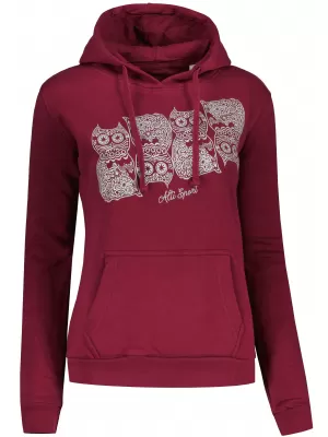 Hanorac de dama ALTISPORT ALW005JN795 BURGUNDIA