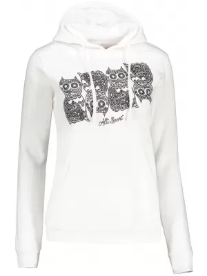 Hanorac de dama ALTISPORT ALW005JN795 ALB