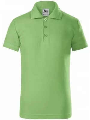 Tricou pentru copii cu guler MALFINI PIQUE POLO 222 IARBA VERDE