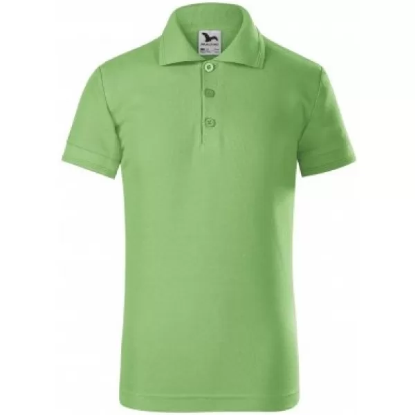  Tricou pentru copii cu guler MALFINI PIQUE POLO 222 IARBA VERDE 