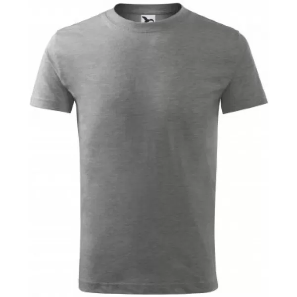  Tricou pentru copii MALFINI CLASSIC NEW 135 EVIDENȚIERI GRI ÎNCHIS 