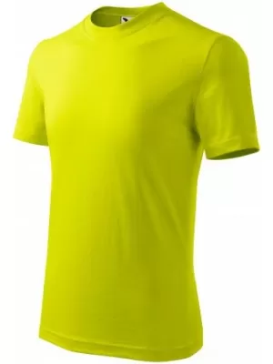 Tricou pentru copii MALFINI BASIC 138 LĂMÂIE VERDE