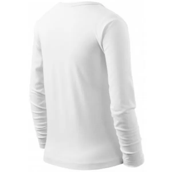  Tricou pentru copii MALFINI FIT-T LS 121 ALB 