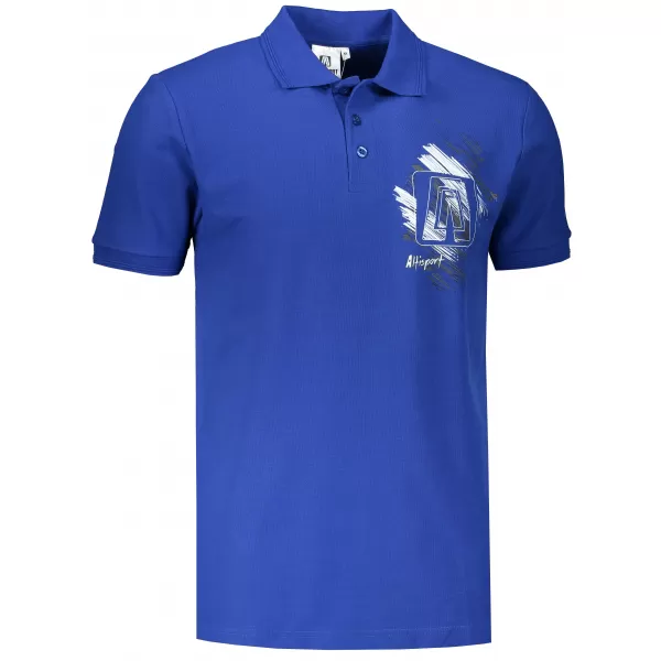  Tricou pentru bărbați ALTISPORT ALM032203 ALBASTRU REGAL 