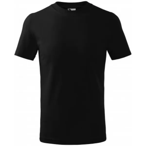  Tricou pentru copii MALFINI CLASSIC 100 NEGRU 