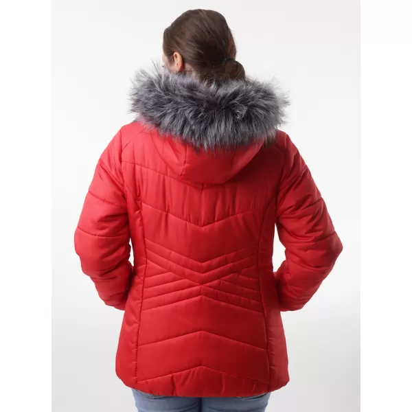  Geaca de iarna dama LOAP TARRA CLW20108 ROŞU 