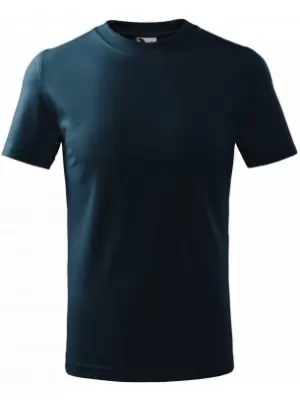 Tricou pentru copii MALFINI CLASSIC 100 ALBASTRU MARIN