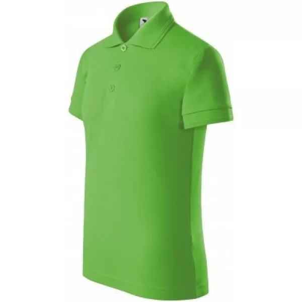  Tricou pentru copii cu guler MALFINI PIQUE POLO 222 VERDE MĂR 