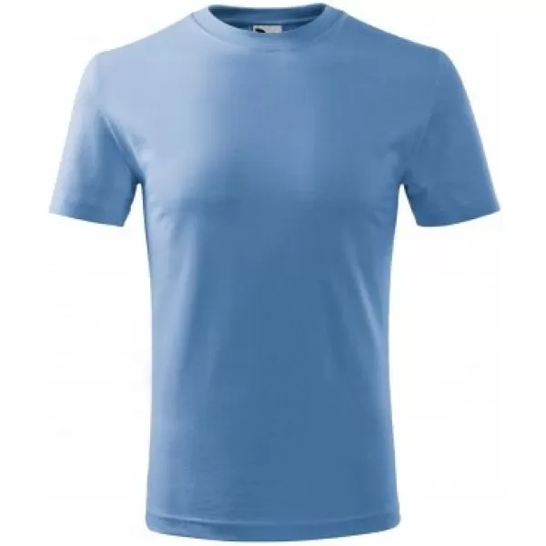  Tricou pentru copii MALFINI CLASSIC NEW 135 ALBASTRU CERUL 