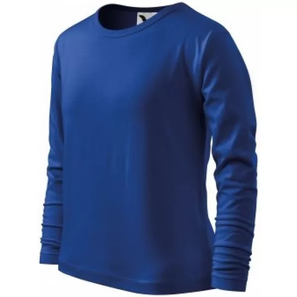  Tricou pentru copii MALFINI FIT-T LS 121 ALBASTRU REGAL 