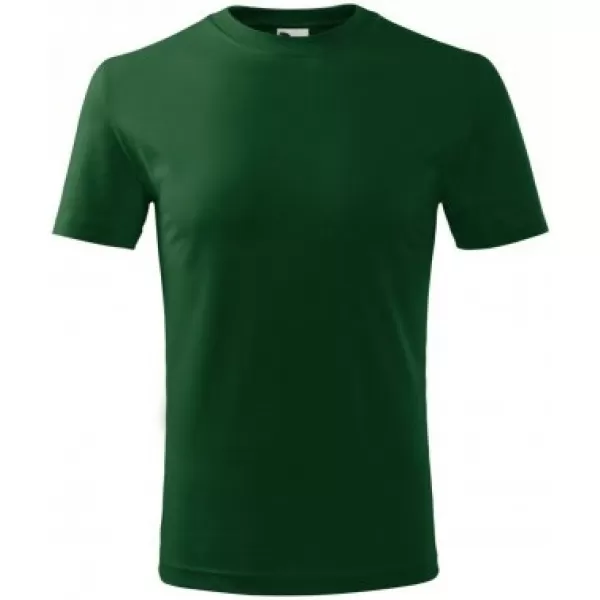  Tricou pentru copii MALFINI CLASSIC NEW 135 VERDE STICLA 