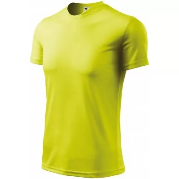  Tricou funcțional pentru copii MALFINI FANTASY 147 GALBEN NEON 