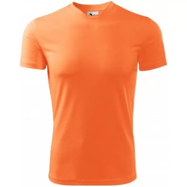  Tricou funcțional pentru copii MALFINI FANTASY 147 MANDARINA NEON 