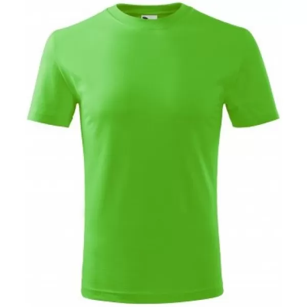  Tricou pentru copii MALFINI CLASSIC NEW 135 VERDE MĂR 