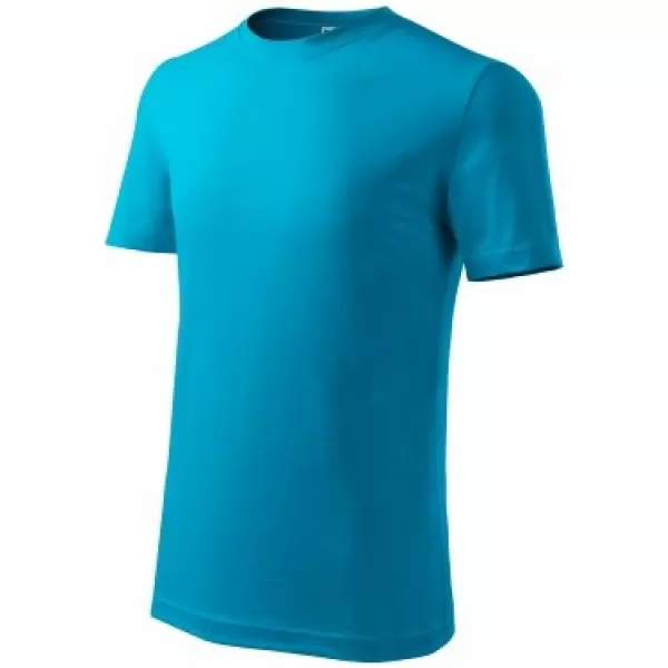  Tricou pentru copii MALFINI CLASSIC NEW 135 TURCOAZ 