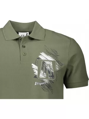 Tricou pentru bărbați ALTISPORT ALM032203 KAKI