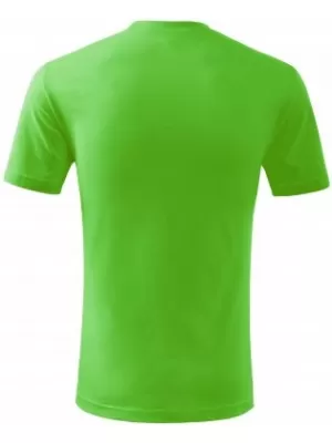 Tricou pentru copii MALFINI CLASSIC NEW 135 VERDE MĂR