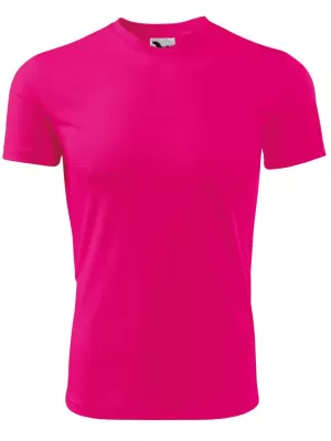 Tricou funcțional pentru copii MALFINI FANTASY 147 ROZ NEON