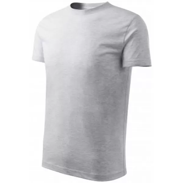  Tricou pentru copii MALFINI CLASSIC NEW 135 EVIDENȚIERI GRI DESCHIS 
