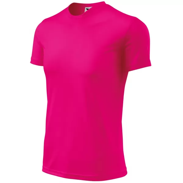 Tricou funcțional pentru copii MALFINI FANTASY 147 ROZ NEON 