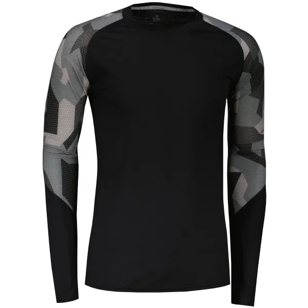  Cămașă termică pentru bărbați SENSOR MERINO IMPRESS 19200020 NEGRU/CAMO 