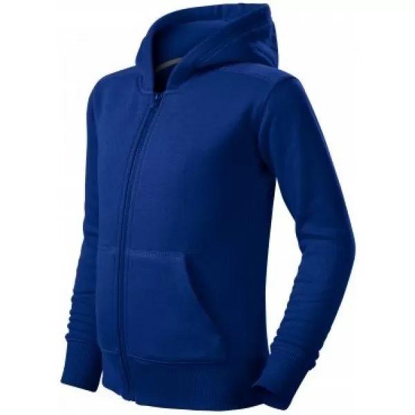  Hanorac pentru copii MALFINI TRENDY ZIPPER 412 ALBASTRU REGAL 