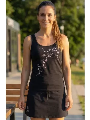 Dámské tílko ALTISPORT CARRYOVER ALW009136 NÁMOŘNÍ MODRÁ