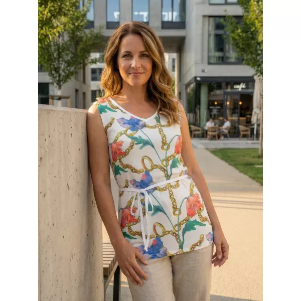  Maieu de damă KIXMI LANGLEY ALB 