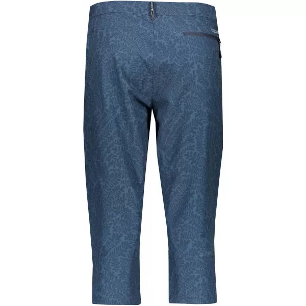  Pantaloni 3/4 pentru femei ALPINE PRO HYDA 2 LPAT385 ALBASTRU 