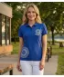 Tricou de damă cu guler ALTISPORT ALW024210 ALBASTRU REGAL