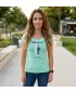 Tricou pentru femei ALTISPORT ALW049122 MENTĂ