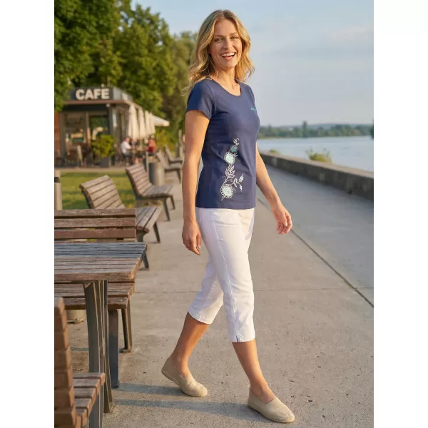  Tricou pentru femei ALTISPORT ALW055122 ALBASTRU MIEZUL NOPȚII 