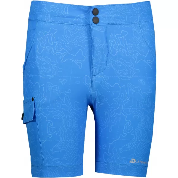 Pantaloni scurţi ALPINE PRO DENIELO KPAT211 ALBASTRU 