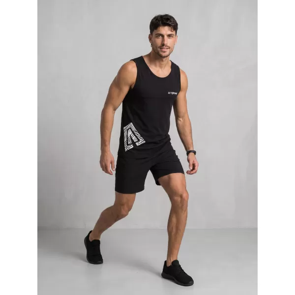  Maiou bărbătesc ALTISPORT ALM013142 NEGRU 