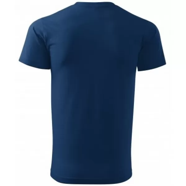  Tricou pentru bărbați MALFINI BASIC 129 ALBASTRU MIEZUL NOPȚII 