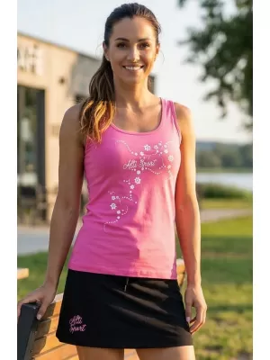Dámské tílko ALTISPORT CARRYOVER ALW009136 PURPUROVÁ