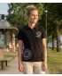 Tricou de damă cu guler ALTISPORT ALW024210 NEGRU ROZ