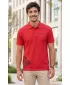 Tricou pentru bărbați cu guler ALTISPORT ALM013203 ROȘU