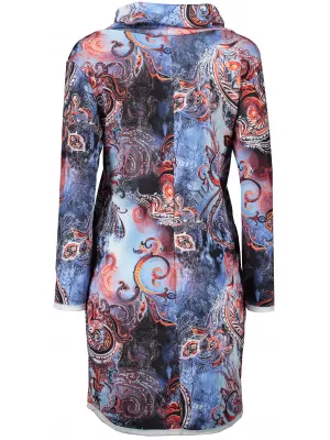 Rochie NUMOCO IRENE A282-3 ALBASTRU