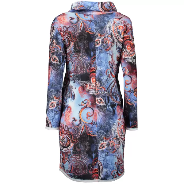  Rochie NUMOCO IRENE A282-3 ALBASTRU 