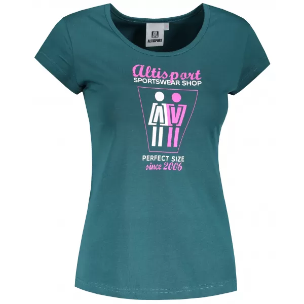  Tricou pentru femei ALTISPORT ALW049122 KEROSENUL 