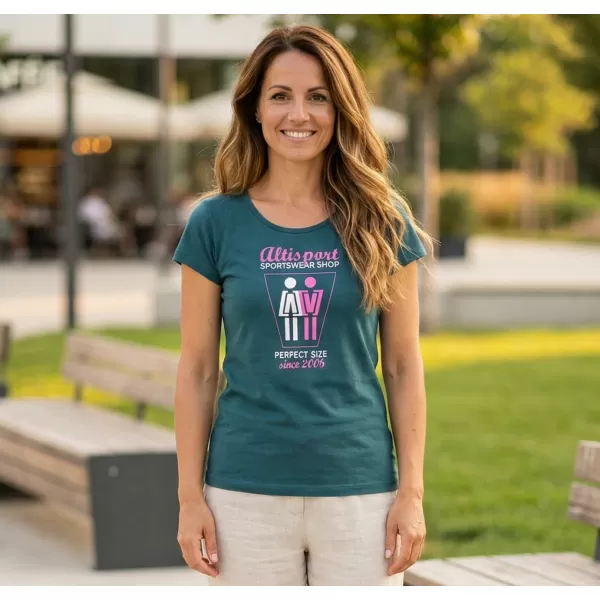  Tricou pentru femei ALTISPORT ALW049122 KEROSENUL 