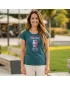 Tricou pentru femei ALTISPORT ALW049122 KEROSENUL