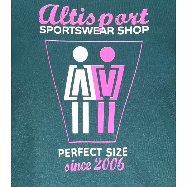  Tricou pentru femei ALTISPORT ALW049122 KEROSENUL 
