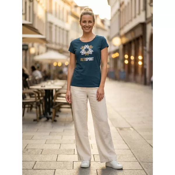 Tricou pentru femei ALTISPORT ALW046122 KEROSENUL 