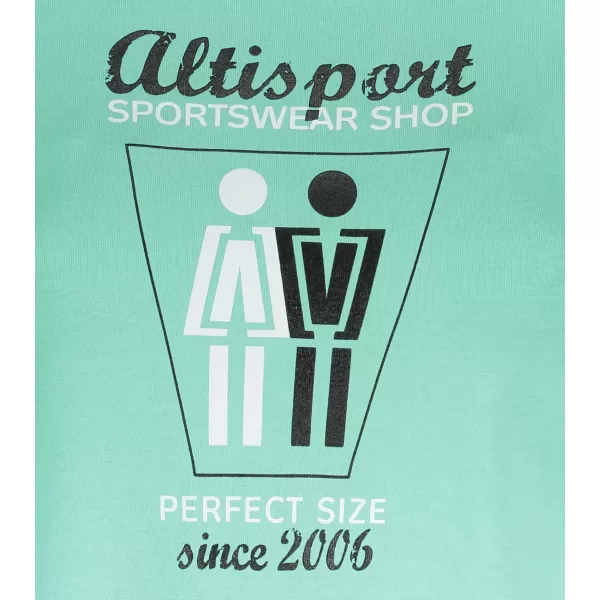  Tricou pentru femei ALTISPORT ALW049122 MENTĂ 