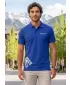 Tricou pentru bărbați cu guler ALTISPORT ALM013203 ALBASTRU REGAL