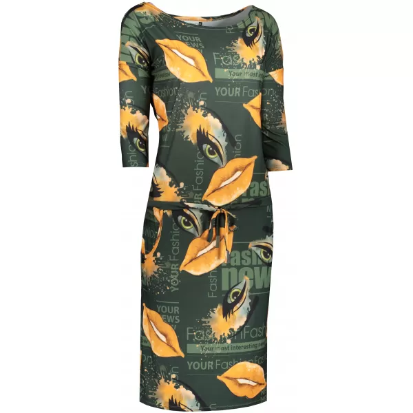  Rochie NUMOCO A13-123 VERDE 