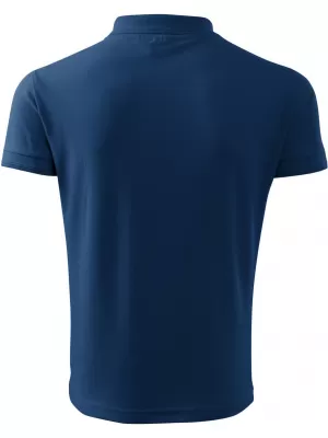 Tricou pentru bărbați cu guler MALFINI PIQUE POLO 203 ALBASTRU MIEZUL NOPȚII
