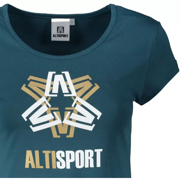  Tricou pentru femei ALTISPORT ALW046122 KEROSENUL 